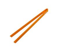 Fackelmann Pinzas de Cocina, Freír y Plancha, Silicona de Tacto Suave, Apta para Sartenes y Ollas con Revestimiento, Resistente hasta 230ºC, Apta para Lavavajillas, Color Naranja, 29x4 cm, 1 ud.