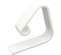 Fackelmann Pinzas Sujeta Manteles 5,5Cm, plástico, colores aleatorios: blanco-transparente. 4 ud-s