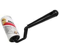 Fackelmann Rodillo de Pelusa Ergonómico 8.3" de plástico, Papel, Negro, 22 x 23 x 10 cm