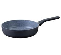 FACKELMANN Sartén alta Cosmo - Ø 28 cm de aluminio prensado, revestimiento de cerámica Excilon sin PFAS, mango suave al tacto, limpieza a mano, color gris