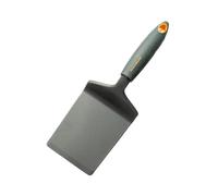 Fackelmann Soft Espátula de Cocina, Paleta Lasaña en Nylon, Óptima para Repostería, Hamburguesas, Servir Lasaña y para Cocinar a la Plancha, Resistente hasta 220ºC, Color Gris, 28x9cm, 1 ud