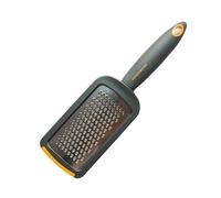 Fackelmann Soft Rallador de Cocina Pequeño, Rallador con Mango, Rallador Manual, Apto para Rallar Verdura, Tomate, Queso, Chocolate y Más, Mango Ergonómico, Acero Inoxidable, 26x7 cm, 1ud.