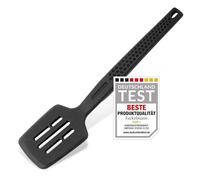 Fackelmann Statement - Espátula con función de elevación (mango ergonómico, apta para ollas y sartenes revestidas, 29 x 7 x 4,5 cm), color gris