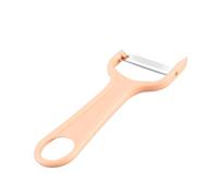 Fackelmann Summer Party Pelador de Verduras, de Fruta con Cuchilla de Acero Inoxidable y Mango de Plástico, Fabricado en Alemania, Apto para Lavavajillas, 14 cm, 1 unidad