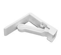 Fackelmann Tecno Pinzas Sujeta Manteles. Plástico y ABS. Blanco. 5, 5x5, 5cm. 4uds.