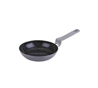 Fackelmann Verona Sartén 20 cm Antiadherente, Aluminio Reciclado Forjado, Revestimiento Cerámico Efecto Mármol, Apta Inducción, Horno 150°C, Mango Soft Touch Gris