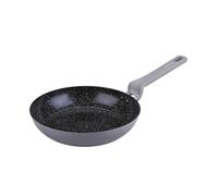 Fackelmann Verona Sartén 28 cm Antiadherente, Aluminio Reciclado Forjado, Revestimiento Cerámico Efecto Mármol, Apta Inducción, Horno 150°C, Mango Soft Touch Gris