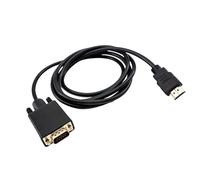FackLOxc 1080P HDTV a VGA Adaptador Convertidor de Cable Dongle para Computadora de Escritorio Monitores de Computadora Portátil Proyectores Accesorios a Convertidor VGA para Computadora Portátil