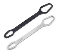 FackLOxc 2 uds 8-24Mm llave de apriete gafas ajustables tablero de llave de doble cabeza herramienta manual de llave inglesa para herramienta de ajuste de motocicleta de fábrica