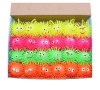 FackLOxc 24 Piezas LED PADRA Bolas Valentines CARARSAS Valentina para NIÑOS Aula Clases Ligero Estrés Fiesta Bolsas Hinchables Llenador Bolsas Regalos