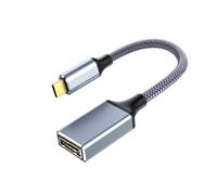 FackLOxc Adaptador de conversión Multiusos Tipo C a DP1.4 Construcción de Adecuado para garantizar un Rendimiento Duradero Convertidor rápido