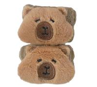 FackLOxc Adorkable Capybaras - Diadema peluda para bailes de graduación, cumpleaños, divertida, para el pelo, clip para el pelo