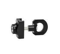 FackLOxc Ajustador de sujeción de Cadena de Bicicleta de Carretera, Tensor de Bicicletas de aleación de Aluminio para Sola Velocidad, fácil de Instalar, Herramienta de Ajuste para Evitar caídas