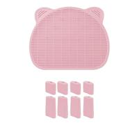 FackLOxc Alfombrilla para atrapar para Gatos en para prevenir derrames y atrapar Paso para Bandeja de para Mascotas