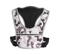 FackLOxc Bolsa compacta para cinturón de fitness unisex con mallas transpirables y bolsillos seguros con cremallera, bolsa de mensajero para cinturón de fitness esencial aire libre