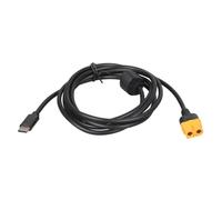 FackLOxc Cable de alimentación XT60S de 50 cm / 150 cm de 100 W con Entrada USB C para Pantallas Fatshark SkyZone FPV