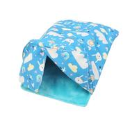 FackLOxc Casa pequeña para escondites para Mascotas Cama de Descanso para roedores Chinchillas y Animales Refugio para hámster Cueva Nido y cálido con Forro para Chinchillas y Animales