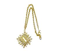 FackLOxc Conjunto de collar de liviano de 101 g con intrincada textura de coral y construcción de Kirsite de pulido Joyería para la cita nocturna