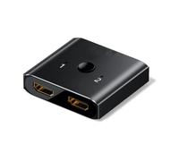 FackLOxc Conmutador Divisor HDMIS Bidireccional 4K@60Hz Switcher HDMIS para Conexión Sin Problemas con Los Jugadores Proyectores Laptop HDMIS Bidireccional