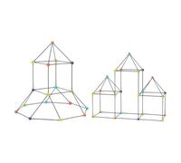 FackLOxc Constructor de estructuras de 100 Piezas con Tubos Coloridos y diseño Ajustado para Realizar Actividades de Actividad para niños y niñas