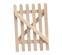FackLOxc de casa de muñecas de Madera lijada a Mano para Jardines en Miniatura a Escala 1: 12, Segura y no tóxica para niños, de Madera para casa