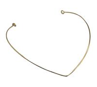 FackLOxc Diademas de metal de una sola capa para mujer, diadema elástica de metal para niñas