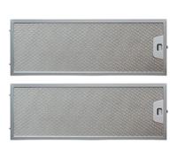 FackLOxc Filtro de Repuesto para Campana extractora Europea, Juego de 2 trampas de Grasa de aleación de Aluminio para ventilación de Cocina, Filtro de Campana de extensión Reutilizable