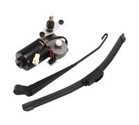 FackLOxc Juego de Motor de limpiaparabrisas eléctrico para vehículos Todo Terreno UTV ATV Proporciona visibilidades claras Conjunto de limpiaparabrisas de ATV
