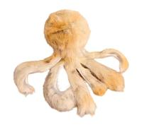 FackLOxc Juguete de dentición Relleno, Forma Atractiva de Pulpo, Mejora Estado de ánimo, Juguete de dentición de Peluche, Mejora la Forma Atractiva