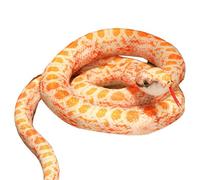 FackLOxc Juguete Peluche Serpientes Realista 100 Cm para Decoraciones Caseras Y Fines Educativos Broma Novedosa Lujosa Muñeca Serpiente Serpiente Peluche Juguete