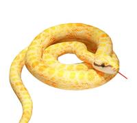 FackLOxc Juguete Peluche Serpientes Realista 100 Cm para Decoraciones Caseras Y Fines Educativos Broma Novedosa Lujosa Muñeca Serpiente Serpiente Peluche Juguete