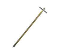 FackLOxc Llave de ascensor de acero industrial con puerta triangular con manija extendida para operaciones convenientes Triangular