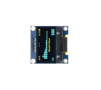 FackLOxc Pantallas Pantalla Amarilla/Blanca 0.96 Pulgadas Luminalmente Ideal para Integración del Microcontrolador