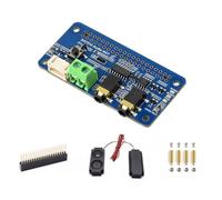 FackLOxc Placa de expansión de música con Entrada de micrófono Doble DA7212, con Control I2C, interfaces I2S, Tarjeta de Sonido, Sombrero para Salida de Asistente de Proyecto