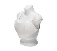 FackLOxc Protector de pecho de Karate Poliéster transpirable Equipo de entrenamiento de ajuste ajustable Textura de poliéster Protectores de karate para Defensor de pecho de combate Mujeres