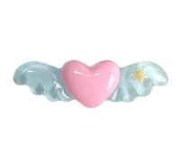 FackLOxc Superlatives - Horquilla para el pelo con alas de corazón y pico de pato para mujer, accesorios estéticos para el cabello