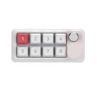 FackLOxc Teclado de macros Personalizable de 8 Teclas con Teclas extraíbles y 12 Modos de iluminación para optimización de flujos de Trabajo Teclado Personalizable