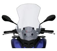 FACO Parabrisas Alto Transparente Compatible con Aprilia SR GT 125-200 (22-23) - Vidrio - 20 cm de Altura - Cód. 29220