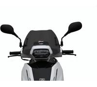 Faco - Parabrisas bajo ahumado oscuro compatible con Peugeot Tweet FL 50 125 200 2023 2024