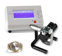 FAcoLL Probador de Relojes mecánicos, cronógrafo multifunción con Pantalla LCD, Herramienta Profesional de calibración y reparación, Herramienta de calibración de la precisión de los Relojes No.1000