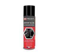FACOM 006100 Lubricante Silicona, Especial Plástico y Caucho, Aerosol 300 ml Manguera Extensor