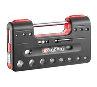 Facom 1cm Drive 6-Point Detección Caja Enchufe Juego, 18 Piezas FCMJLDBOX1PB