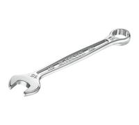 Facom 440.24pb Llave Combinada 24 Mm De Acero Cromado Satinado, Carraca Doble Hex 12 Puntas Ogv®, Ángulo 30°, Perfil I-beam, 267 Mm