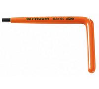 Facom 83.3AVSE - LLAVE MACHO ACODADA AISLADA 1000V 3 MM SERIE VSE