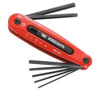 Facom 86H.JE7B - Juego 7 llaves macho de 1.5-6 mm