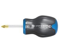 Facom Punta de bola PROTWIST ATD2X35 - para tornillos Phillips POZIDRIV - cuchillas cortas