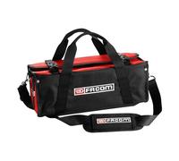 FACOM FCMBSSMB - Bolsa de textiles para mantenimiento (hasta 5 kg), color negro y rojo