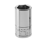 Facom Casquillo Hexagonal 1/4 Pulgada, 8mm, 6 Puntos