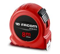 FACOM - Cinta métrica de la serie roja de 8 M x 25 mm con revestimiento de nailon de alta resistencia - 893B.825PB