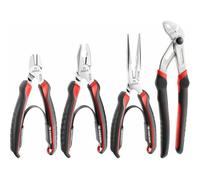 FACOM FAC30951 - Juego de 4 pinzas con bloqueo y cortante, con boquillas semiredondas y universal-CPE.A1PB